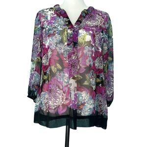 Charter Club Petite 3/4 Sleeve top 10 Petite